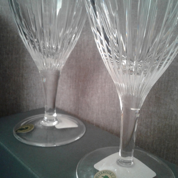 4 New In Box Waterford Crystal "Aurora" Glasses - Picture 3 of 5